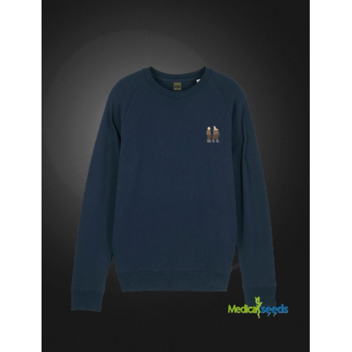 Mikina Strain Hunters Crew - tmavě modrá