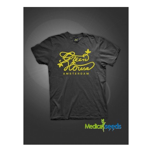 Green House Logo T-shirt - black