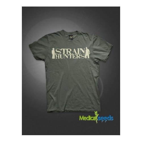 Triko Strain Hunters Logo - vojenská zelená