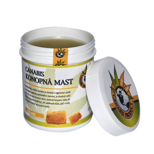 Konopná mast s včelím voskem (60ml)
