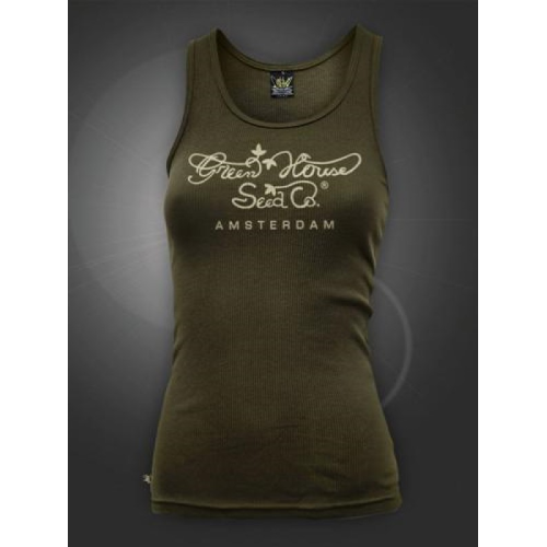 Dámske tielko Green House Seeds - vojenská zelená