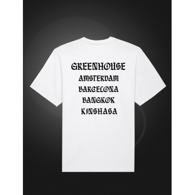 Tričko Green House World Cities – biele