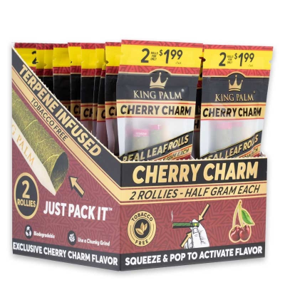 King Palm Rollies palmový blunt Cherry Charm (0,5 g) 2 ks