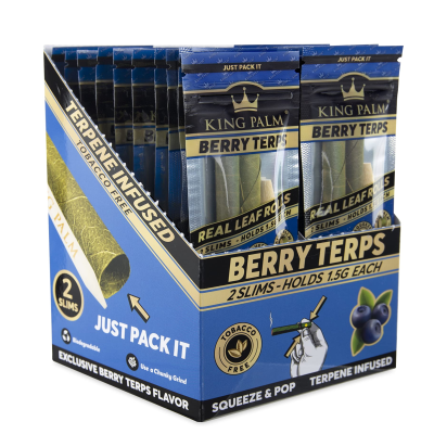 King Palm Minis palmový blunt Berry Terps (1 g) 2 ks