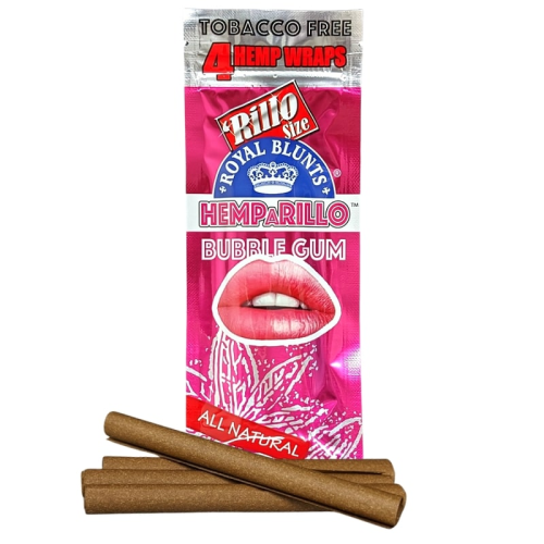 Hemparillo konopný blunt Bubblegum 4 ks