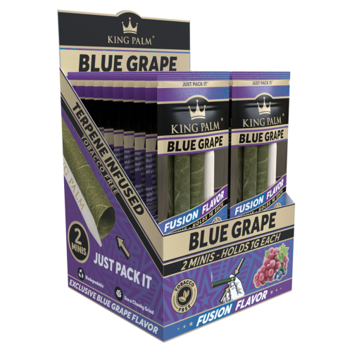 King Palm Minis palm blunt Blue Grape (1 g) 2 ks