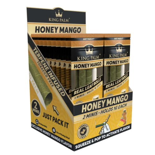 King Palm Minis palm blunt Honey Mango (1 g) 2 pcs