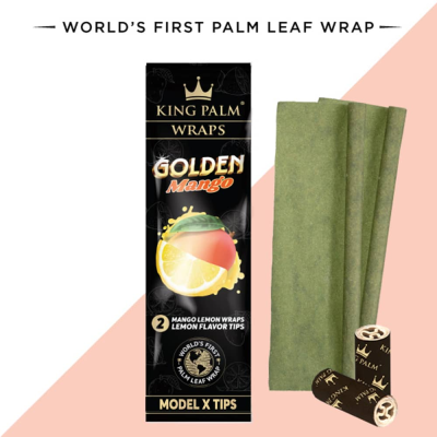 King Palm Wraps palmový blunt Golden Mango 2 ks