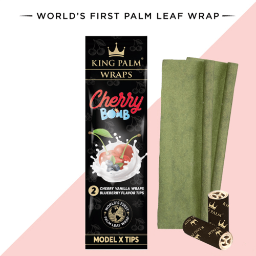 King Palm Wraps palm blunt Cherry Bomb 2 pcs