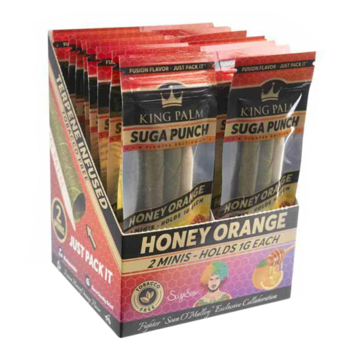 King Palm Minis palm blunt Honey Orange (1 g) 2 pcs