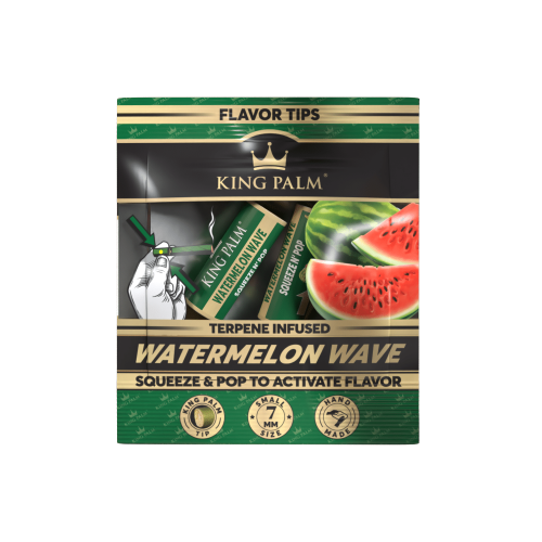 King Palm flavored filters Watermelon Wave (7 mm) 2 pcs