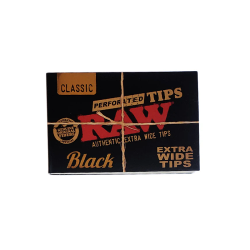 RAW Black Perforated Extra Wide Filters