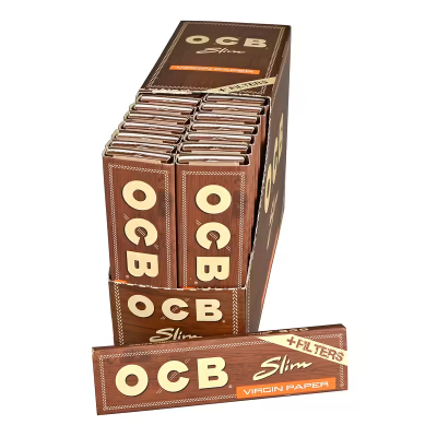 OCB Virgin Slim papírky s filtry 32 ks