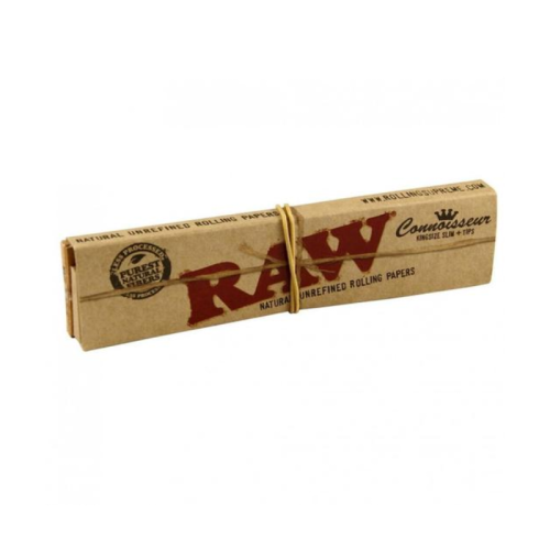 Raw Classic Connoisseur Kingsize Slim papieriky s filtrami, 32 ks