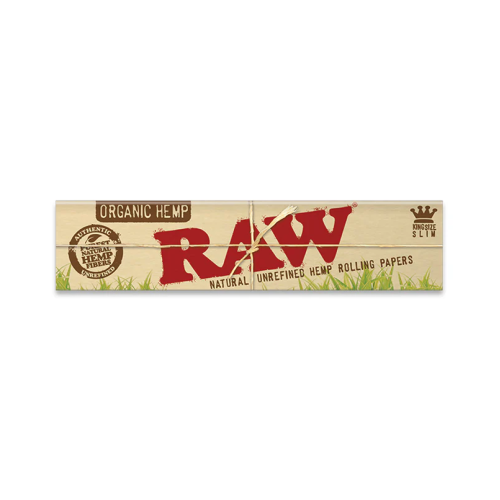 RAW Organic Hemp Kingsize Slim papírky 32 ks