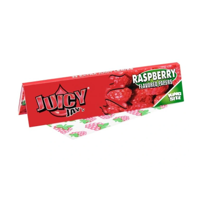 Juicy Jays Raspberry ochucené papírky 32 ks