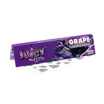 Juicy Jays Grape ochucené papírky 32 ks