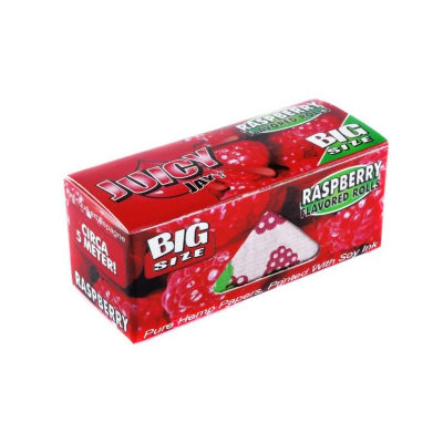 Juicy Jays Rolls Raspberry ochucené papírky