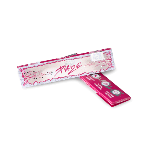 Purize Pink Kingsize Slim papírky 42 ks