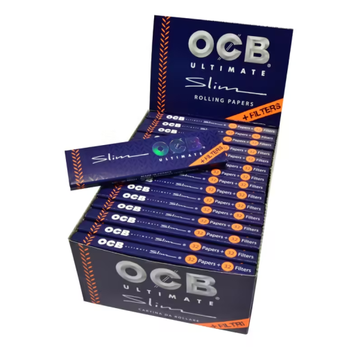 OCB Ultimate Slim papírky s filtry 32 ks