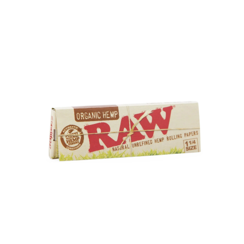 RAW Organic Hemp 1 1/4 short papers 50 pcs
