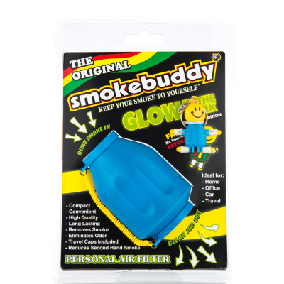 Smokebuddy Glow neutralizátor kouře a pachu - modrá