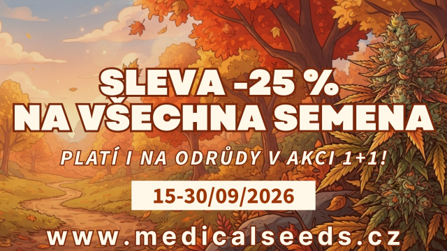 15.9. Sleva 25 % na VŠE! Pouze do 30. září