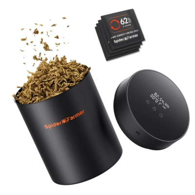 Spider Farmer 2L Auto-Cure Smart Jar – vakuová dóza s chytrým víkem